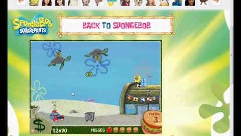 Random Spongebob online flash game