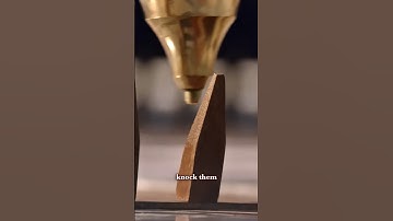 How we set up our Foucault Pendulum pegs at HMNS #science #physics #interesting #cool #museum