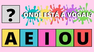 Aprendendo as vogais | jogo da memoria Aprendendo as vogais | jogo da memoria
