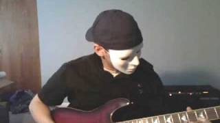 4 walls black light burns guitar cover