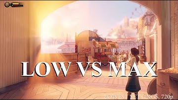 Bioshock Infinite - Low vs Max