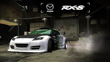 Need for Speed: Most Wanted. Mazda RX-8 customization and race. DRIFT EDITION!