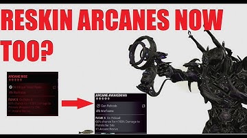 [WARFRAME] Reviewing All 4 New Arcane Sets From Lua