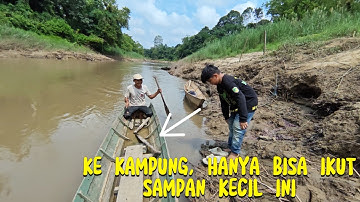 Perjalanan ke Kampung Dayak Paling Sepi di Pedalaman Sungai Teweh, Kalimantan Tengah.Desa Liang Buah