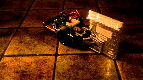 Boe Bot with gripper moving stuff