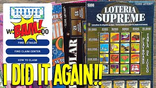 I DID IT AGAIN!! PROFIT SESSION!! 💰 $260 TEXAS LOTTERY Scratch Offs