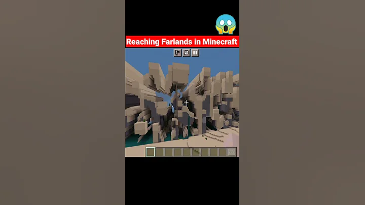 Reaching Farlands in Minecraft!!😱 #shorts #ytshorts #FatPandaOP