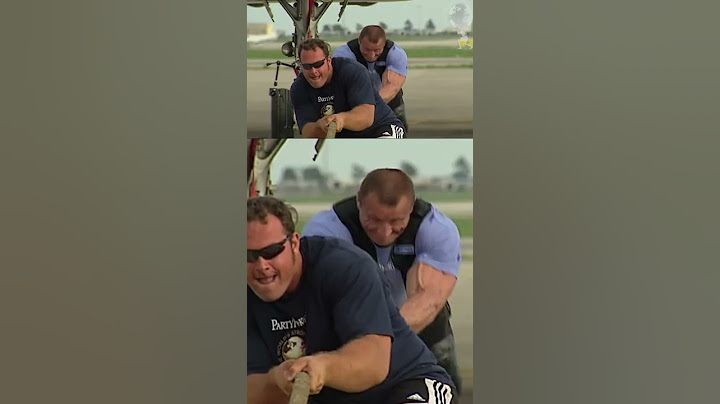 Mariusz Pudzianowski pulls a PLANE with ease | #shorts
