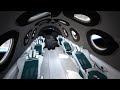 Take a look inside Virgin Galactic's spaceship cabin