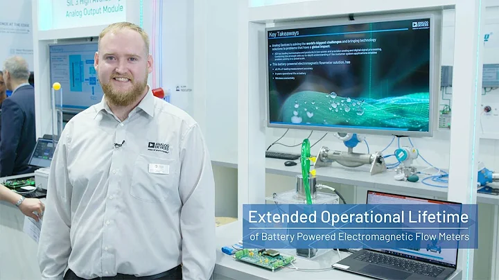 Battery-Powered Electromagnetic Flow Meter Demo