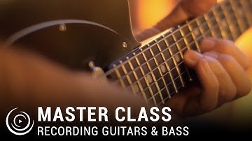 Recording Guitars & Bass - Producing a Song at Tidalwave Studio with Patrick Damiani - EP3