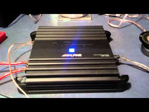 Alpine MRP-M500 Mono Amplifier on JL 12W6v2