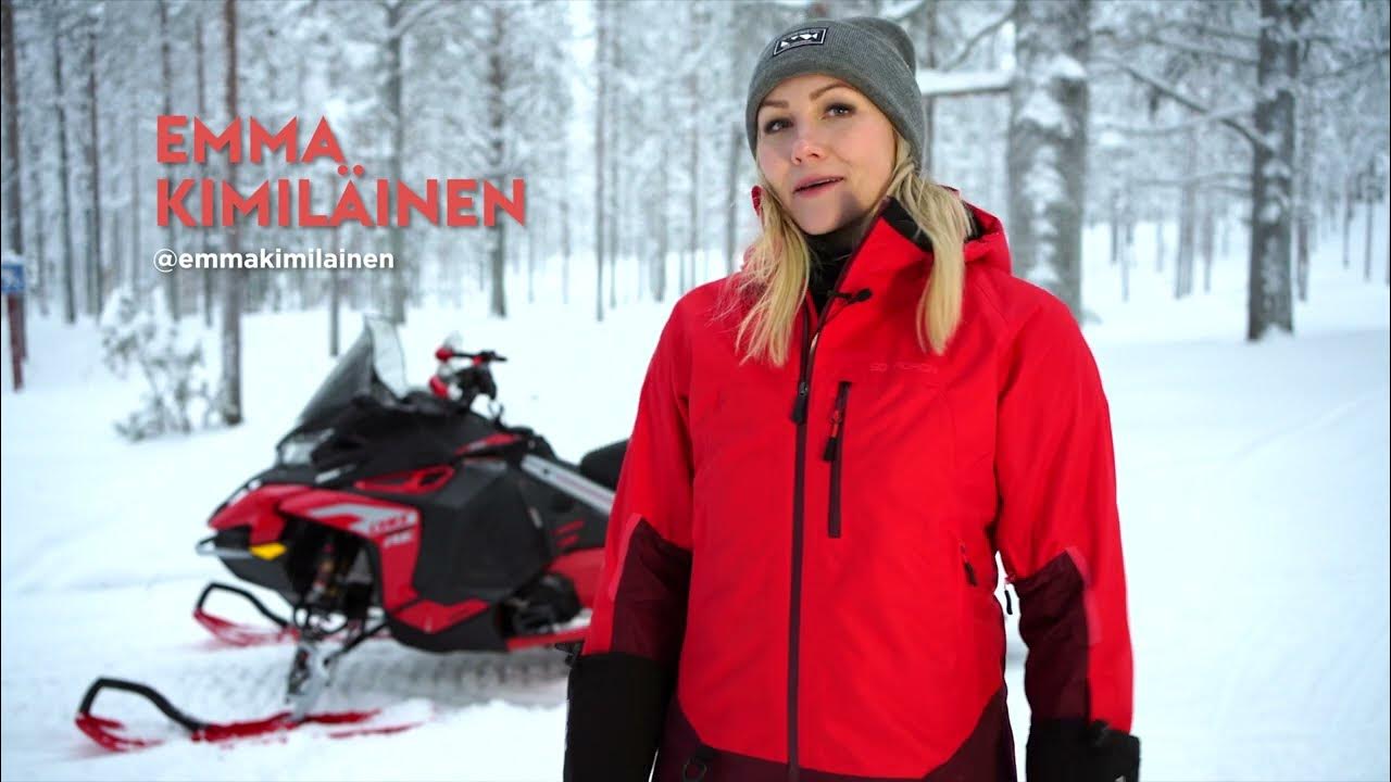 How to ride a snowmobile on trails Lynx Snowmobiles YouTube