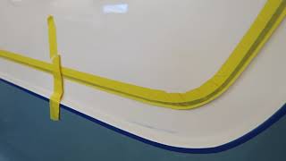 Turn ordinary masking tape into soft edge masking tape, blow in repair. Tips and Tricks # 25