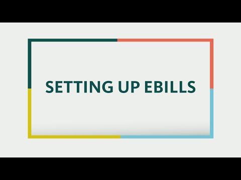 OlyFed Digital Banking // Bill Pay: Setting up eBills