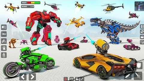 Robot Justice War Snake 😯 Jet Transform Game 2024 -Android Gameplay Robot fight Anime