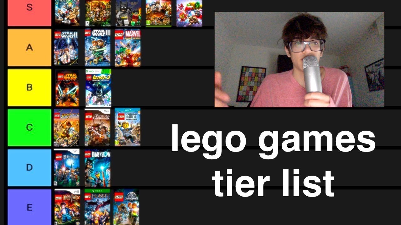i make a lego games tier list - YouTube