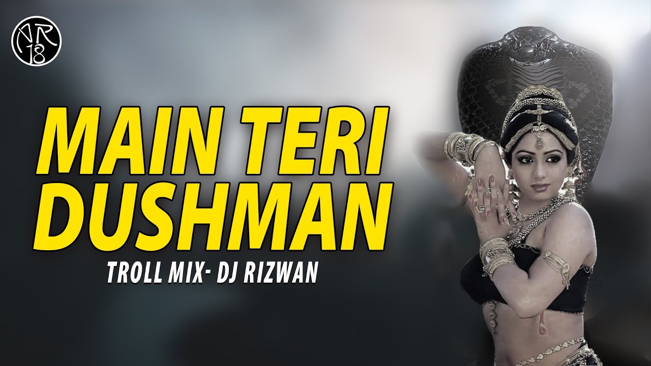 Main Teri Dushman  Troll Mix  DJ Rizwan  Nagina  Remix 2023