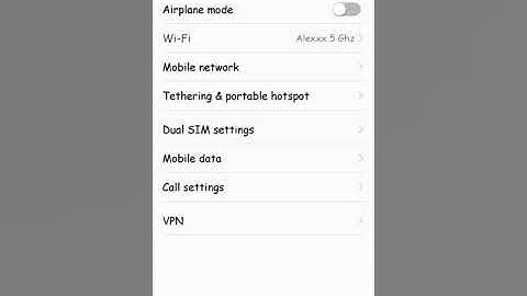 How to enable only 3G or 4G on Huawei emui 5, 8, 9
