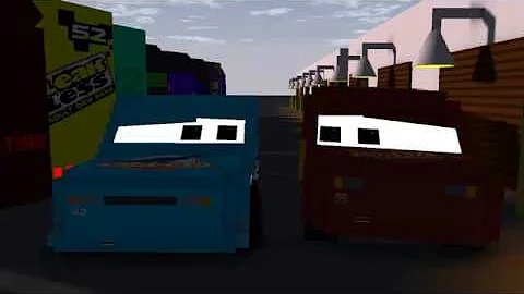 Cal Weathers Retirement [Cars 3 Renactment. Using: Mine - imator]