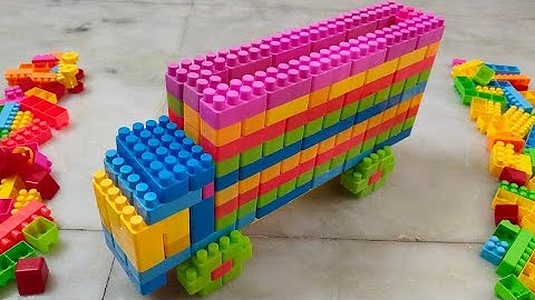 Satisfying DIY Truck ASMR/Building Blocks/block game/lego building blocks videos#asmr#buildingblocks