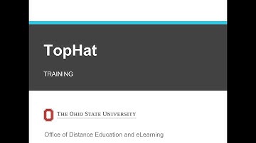 TopHat Training Video