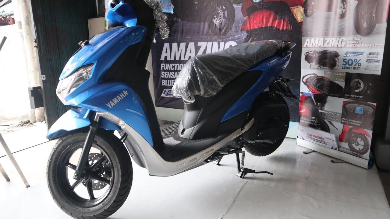 New Yamaha  Freego Warna  Biru  Mettalic Blue Type Standar 