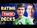 I *RATED* the MAIN Deck of Clash Royale YouTubers