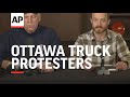 Ottawa truck protesters hold news conference