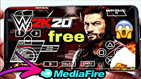 Wow!!! Play real WWE2K20 for android  highly compressed