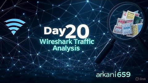 Day 20: Wireshark Tutorial – How to Capture & Analyze Network Traffic | networking in 39 days