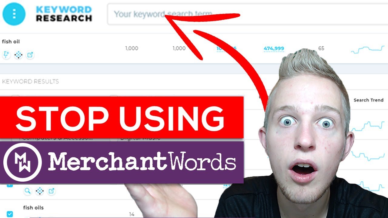 merchant words keyword tool