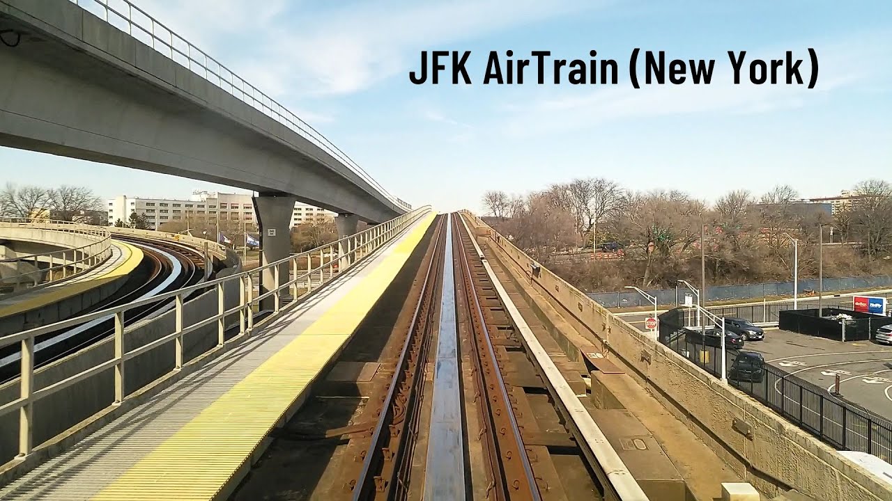 AirTrain JFK Airport, New York City (Cab ride) YouTube