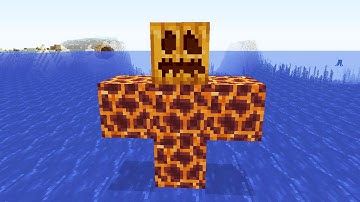 what if you create a magma golem in water