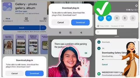Download plug-inl Gallary Editor Not working Problem Solved l To edit Download plug in First 
