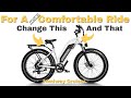 A MORE comfortable eBike Ride (#ebike #himiway)