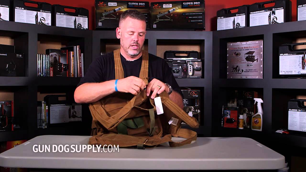 Filson Pro Guide Strap Vest sportdog yard trainer