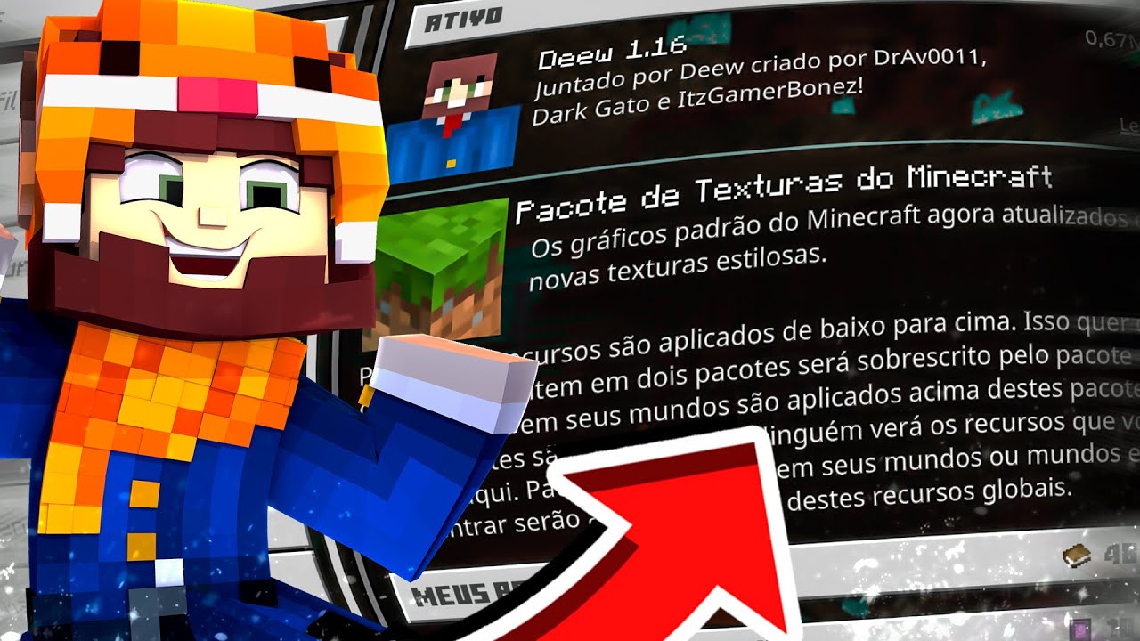 Minecraft: Como instalar um pacote de textura - Millenium