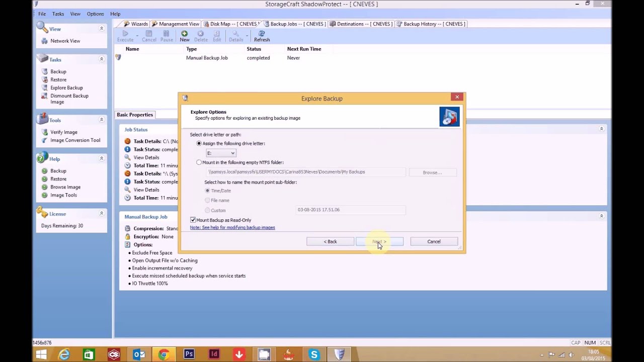 Samsys Dicas Como recuperar ficheiros com o StorageCraft YouTube