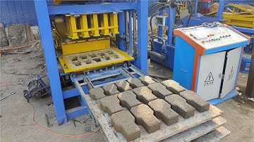 QT4-18 automatic hydraulic key type self interlock paver stone block machine for Jamaica #business