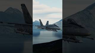 Hornet at low level on KOLA Map | DCS World Cinematic #dcsworld #dcs #lowlevel #aviation