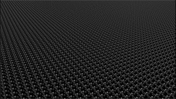 vulkan instance rendering demo - 50,000 meshes , 10,000 unique model/normal matricies