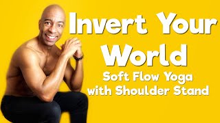 Invert Your World: Soft Flow Yoga with Shoulder Stand screenshot 1