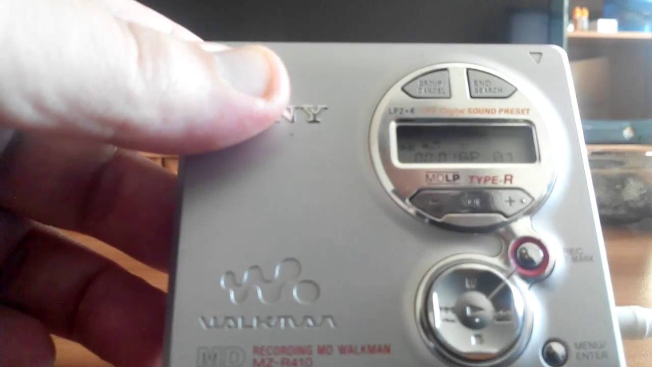 SONY Walkman MZR410 Test YouTube