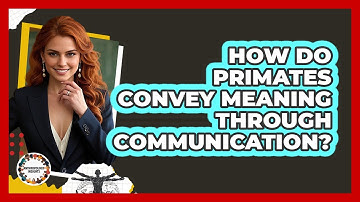 How Do Primates Convey Meaning Through Communication? - Anthropology Insights