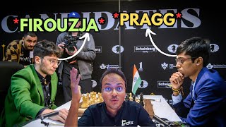 The insane fight between two Crown Princes | Firouzja vs Praggnanandhaa | Candidates 2024