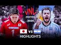  japan vs argentina   highlights  mens vnl 2024