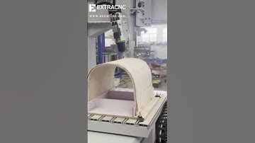 4 axis cnc router machine for chair making