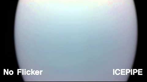 Flicker Test LED Lamp: ICEPIPE OBB 18W