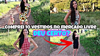 comprar vestido no mercado livre